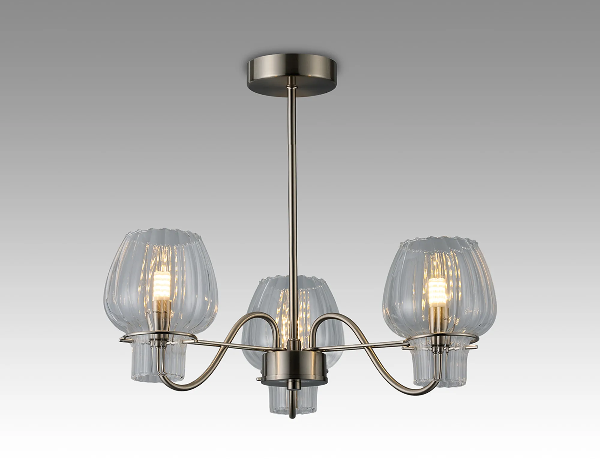 Barksdale Ceiling Lights Deco Semi Flush Fittings